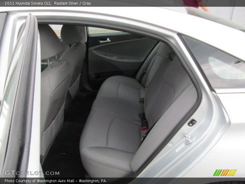 Radiant Silver / Gray 2011 Hyundai Sonata GLS