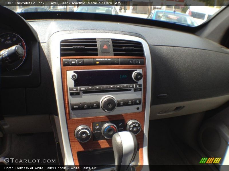 Black Amethyst Metallic / Dark Gray 2007 Chevrolet Equinox LT AWD