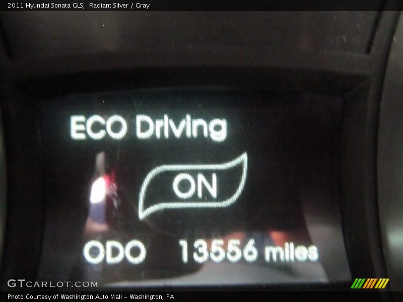 Radiant Silver / Gray 2011 Hyundai Sonata GLS