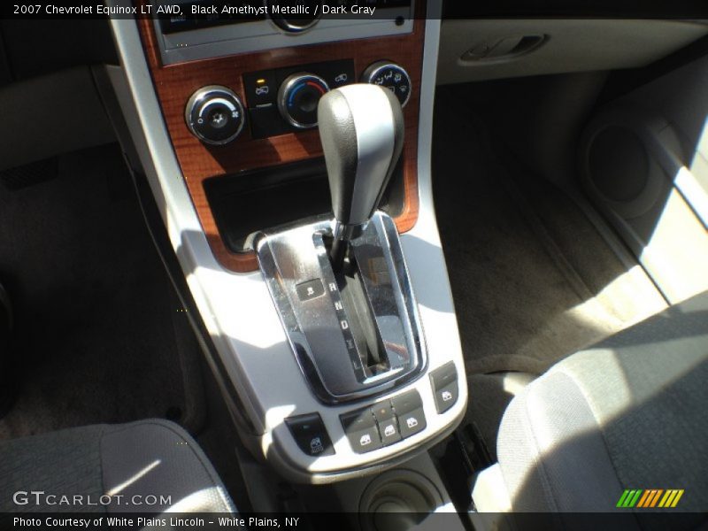 Black Amethyst Metallic / Dark Gray 2007 Chevrolet Equinox LT AWD