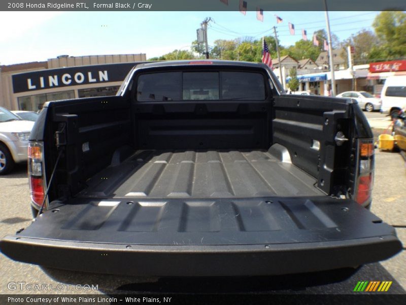 Formal Black / Gray 2008 Honda Ridgeline RTL