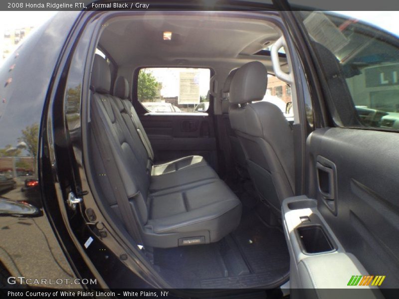 Formal Black / Gray 2008 Honda Ridgeline RTL