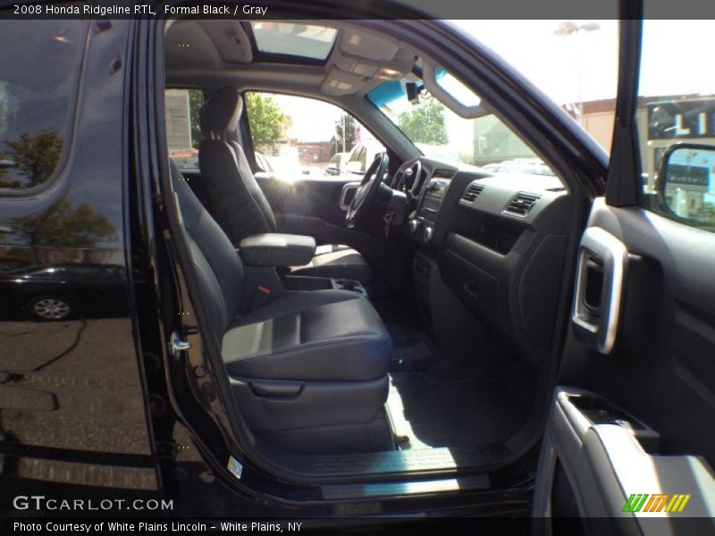 Formal Black / Gray 2008 Honda Ridgeline RTL
