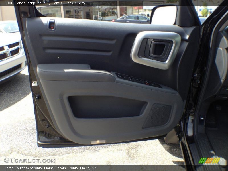 Formal Black / Gray 2008 Honda Ridgeline RTL