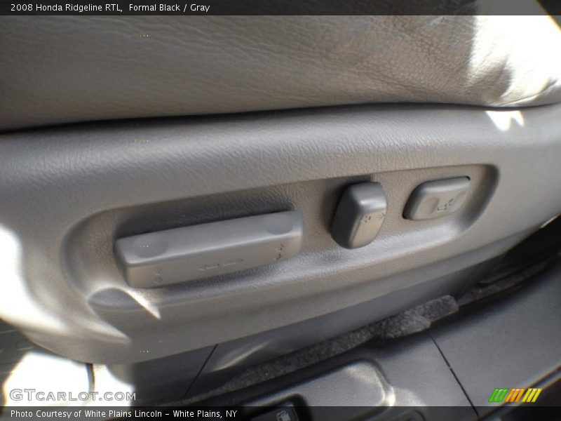 Formal Black / Gray 2008 Honda Ridgeline RTL
