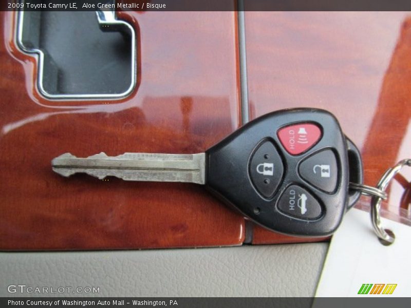 Aloe Green Metallic / Bisque 2009 Toyota Camry LE