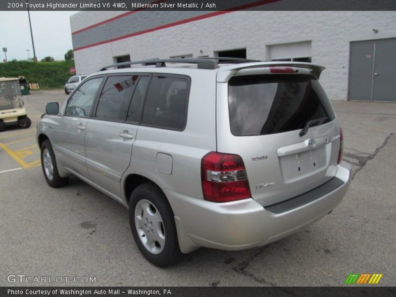 Millenium Silver Metallic / Ash 2004 Toyota Highlander Limited V6 4WD