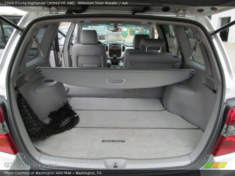 Millenium Silver Metallic / Ash 2004 Toyota Highlander Limited V6 4WD
