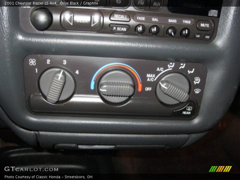 Onyx Black / Graphite 2001 Chevrolet Blazer LS 4x4