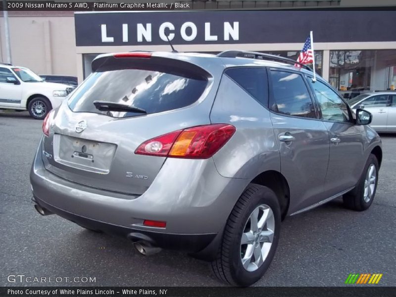 Platinum Graphite Metallic / Black 2009 Nissan Murano S AWD