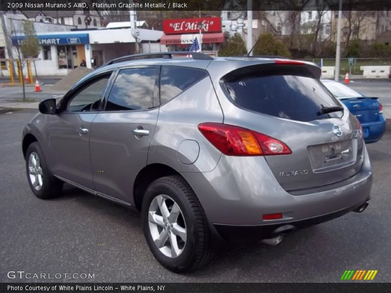 Platinum Graphite Metallic / Black 2009 Nissan Murano S AWD