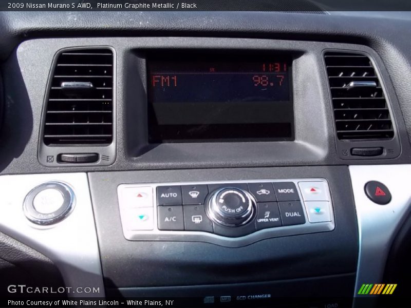 Platinum Graphite Metallic / Black 2009 Nissan Murano S AWD