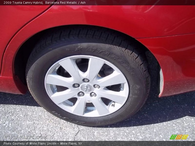 Barcelona Red Metallic / Ash 2009 Toyota Camry Hybrid