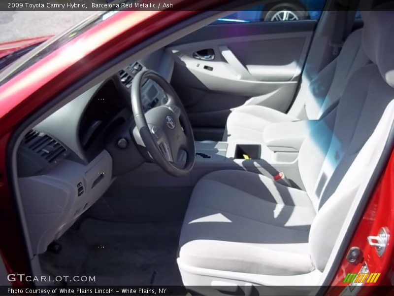 Barcelona Red Metallic / Ash 2009 Toyota Camry Hybrid