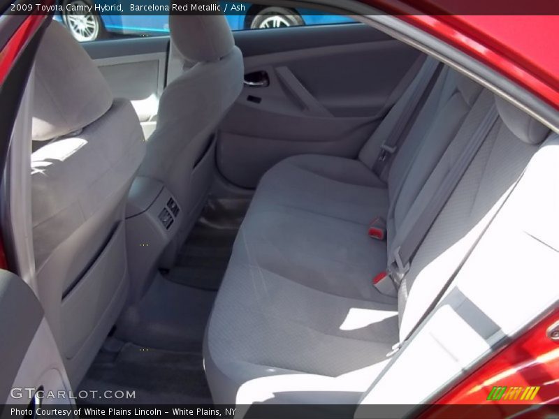 Barcelona Red Metallic / Ash 2009 Toyota Camry Hybrid
