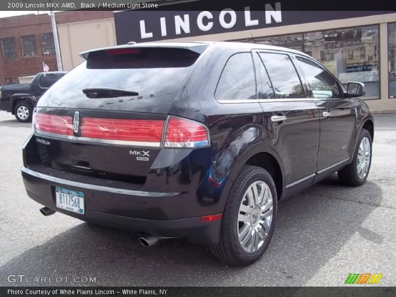 Black / Medium Light Stone 2009 Lincoln MKX AWD
