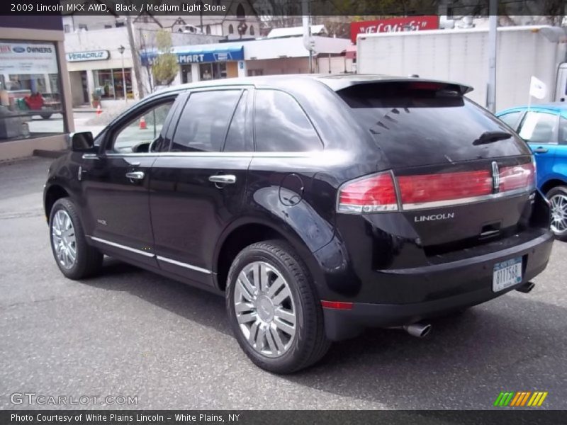 Black / Medium Light Stone 2009 Lincoln MKX AWD