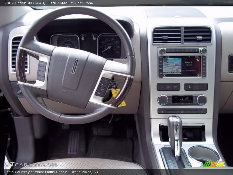 Black / Medium Light Stone 2009 Lincoln MKX AWD