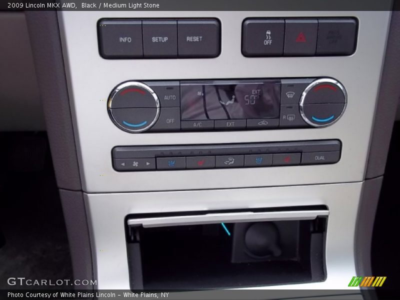 Black / Medium Light Stone 2009 Lincoln MKX AWD