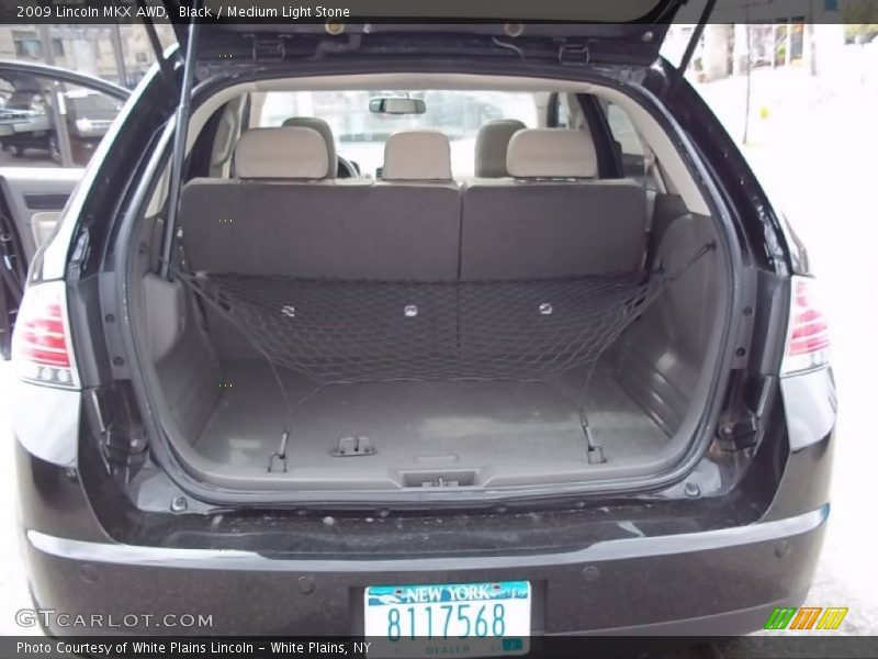 Black / Medium Light Stone 2009 Lincoln MKX AWD