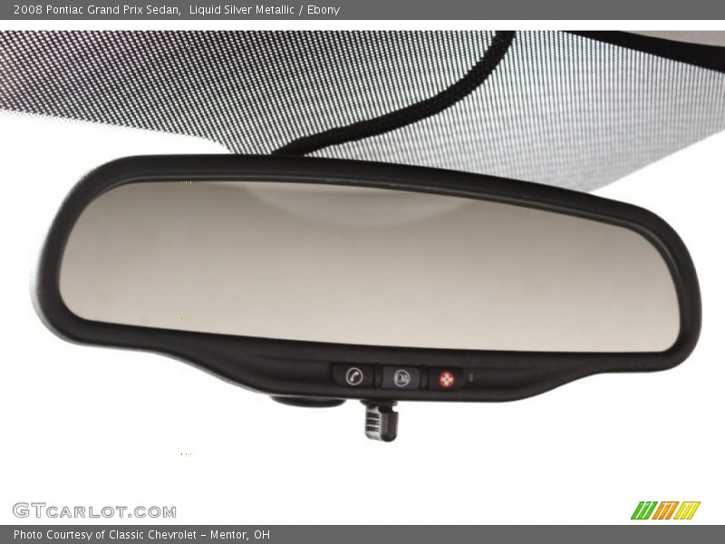 Liquid Silver Metallic / Ebony 2008 Pontiac Grand Prix Sedan