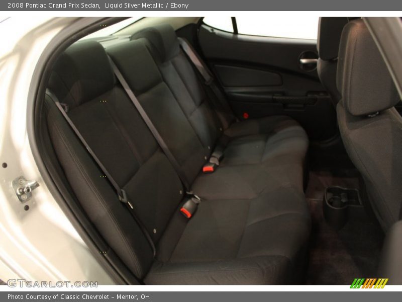 Liquid Silver Metallic / Ebony 2008 Pontiac Grand Prix Sedan