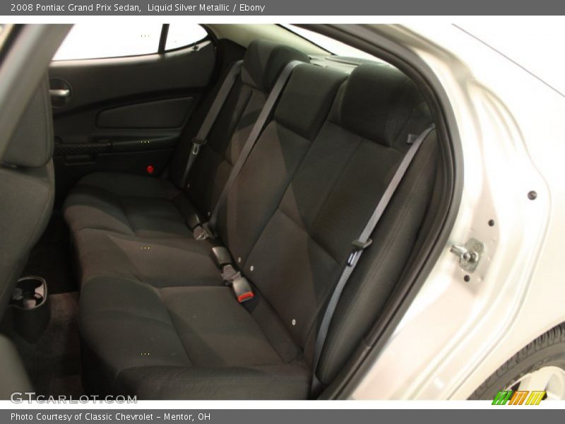 Liquid Silver Metallic / Ebony 2008 Pontiac Grand Prix Sedan