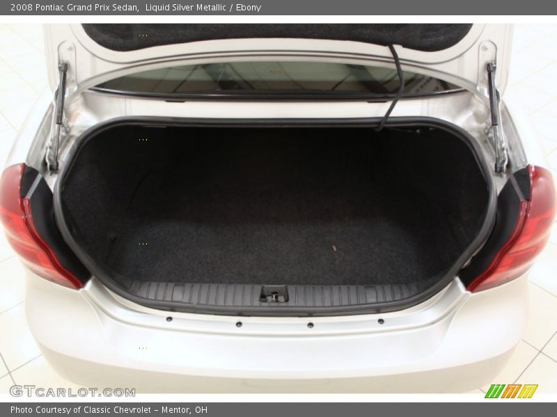 Liquid Silver Metallic / Ebony 2008 Pontiac Grand Prix Sedan
