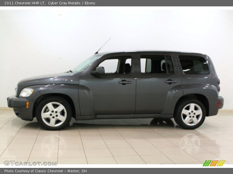 Cyber Gray Metallic / Ebony 2011 Chevrolet HHR LT