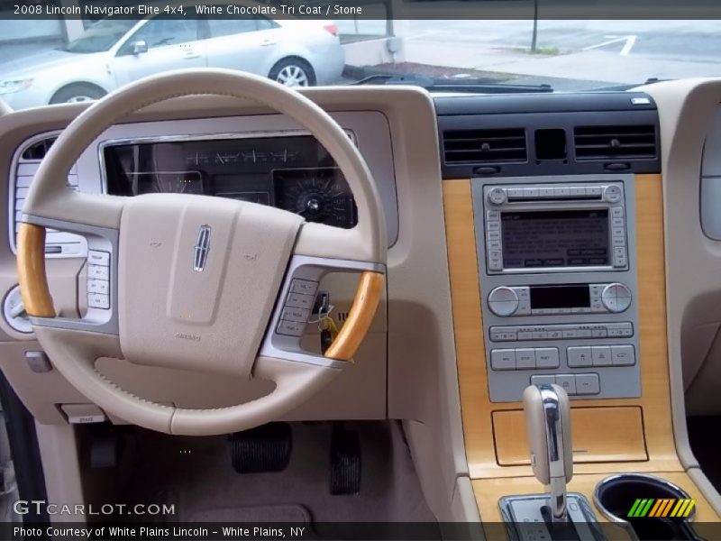 White Chocolate Tri Coat / Stone 2008 Lincoln Navigator Elite 4x4