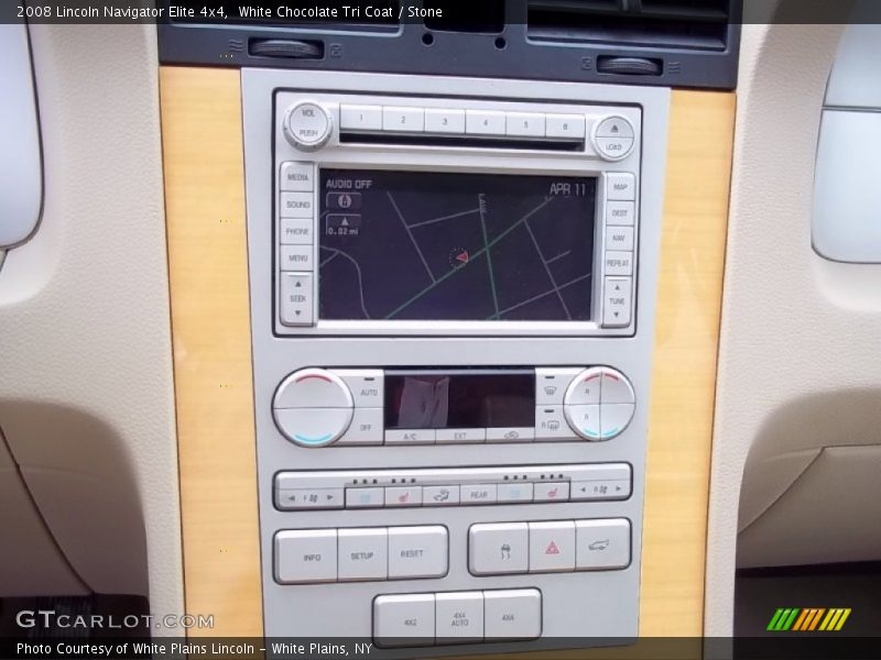 White Chocolate Tri Coat / Stone 2008 Lincoln Navigator Elite 4x4