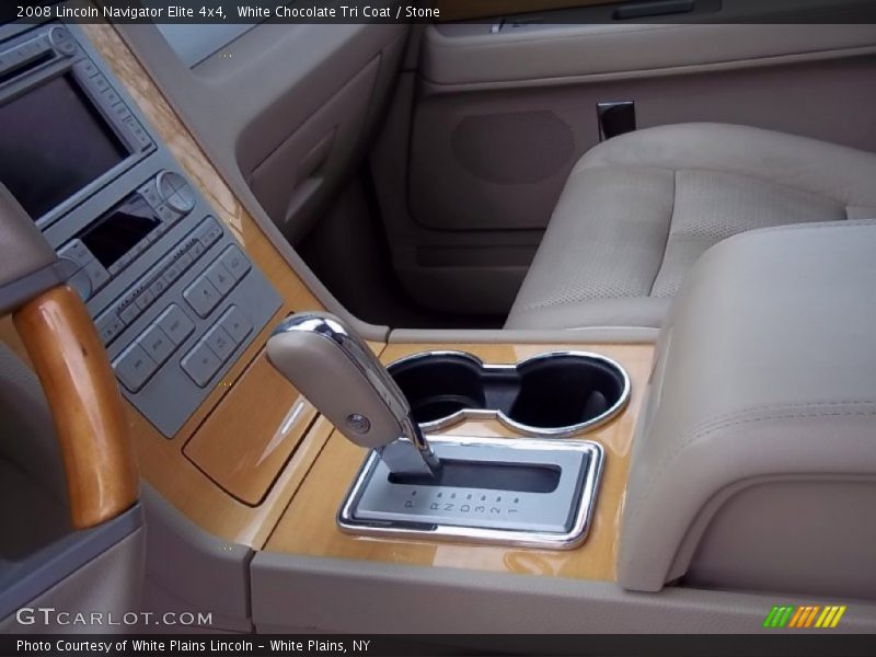 White Chocolate Tri Coat / Stone 2008 Lincoln Navigator Elite 4x4
