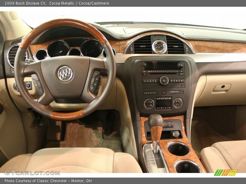 Cocoa Metallic / Cocoa/Cashmere 2009 Buick Enclave CX