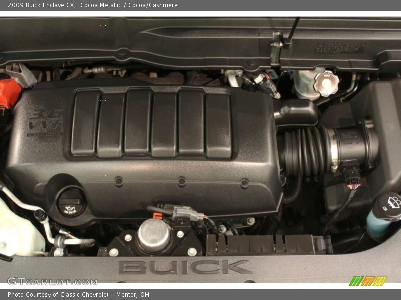 Cocoa Metallic / Cocoa/Cashmere 2009 Buick Enclave CX