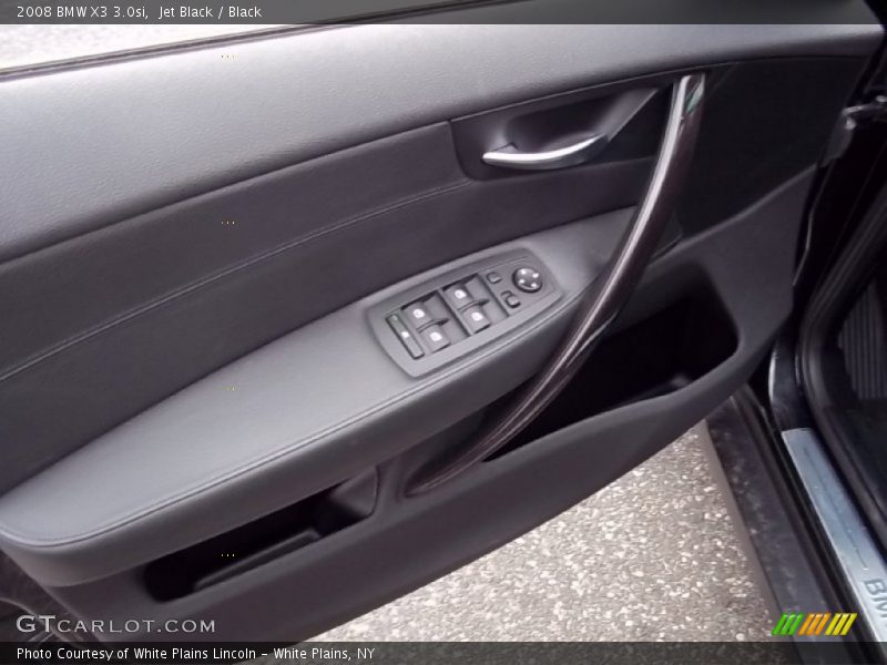 Jet Black / Black 2008 BMW X3 3.0si