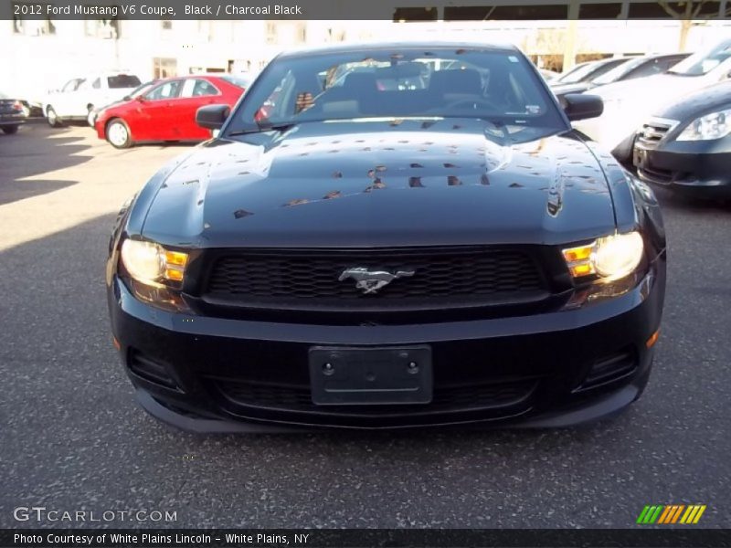 Black / Charcoal Black 2012 Ford Mustang V6 Coupe