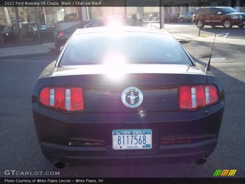 Black / Charcoal Black 2012 Ford Mustang V6 Coupe