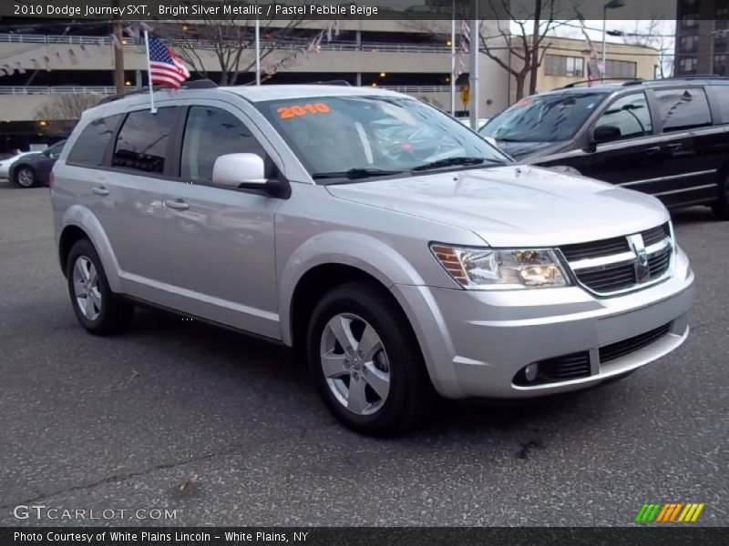 Bright Silver Metallic / Pastel Pebble Beige 2010 Dodge Journey SXT