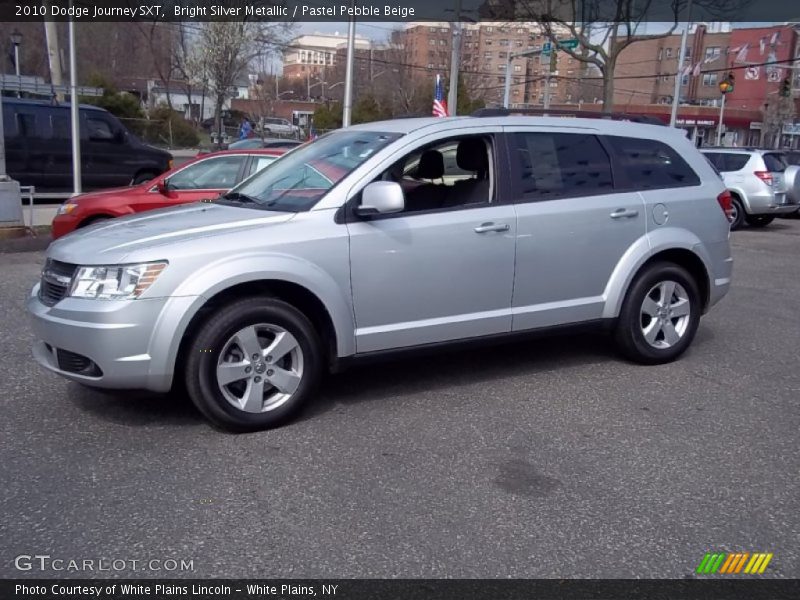Bright Silver Metallic / Pastel Pebble Beige 2010 Dodge Journey SXT