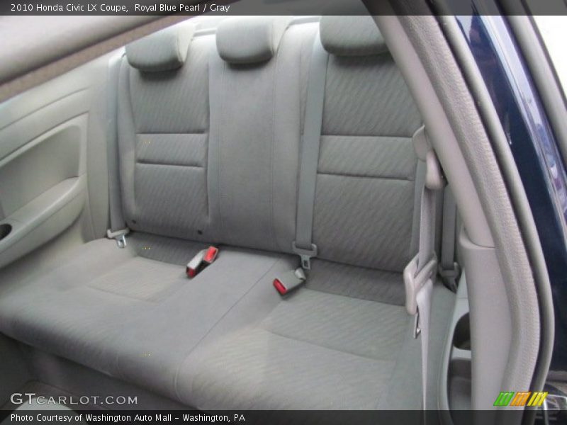 Royal Blue Pearl / Gray 2010 Honda Civic LX Coupe