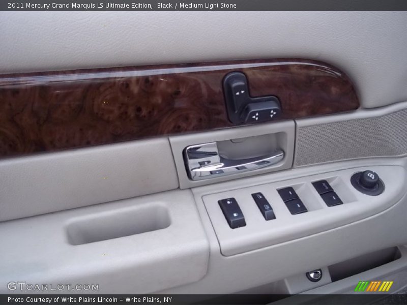 Black / Medium Light Stone 2011 Mercury Grand Marquis LS Ultimate Edition