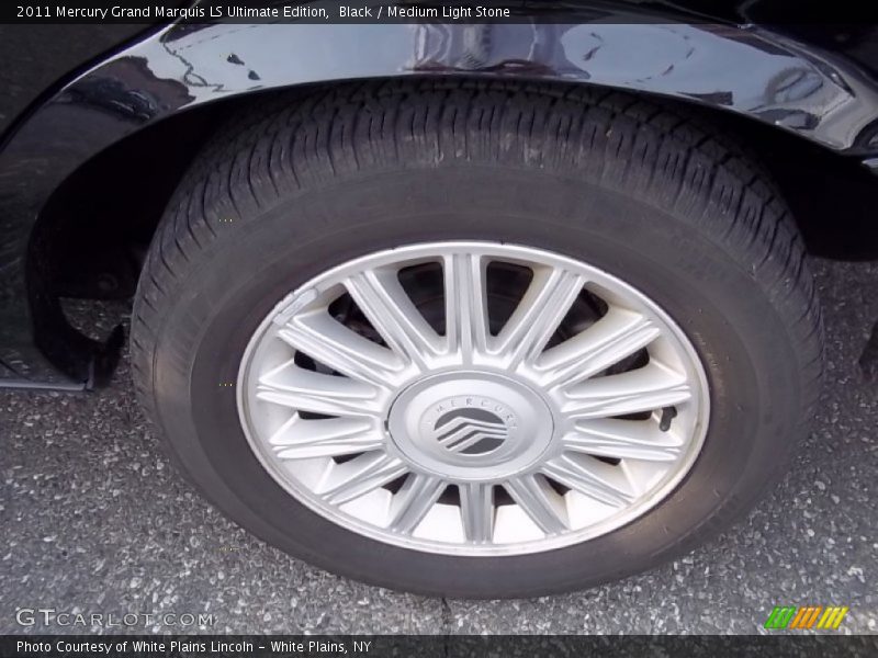 Black / Medium Light Stone 2011 Mercury Grand Marquis LS Ultimate Edition