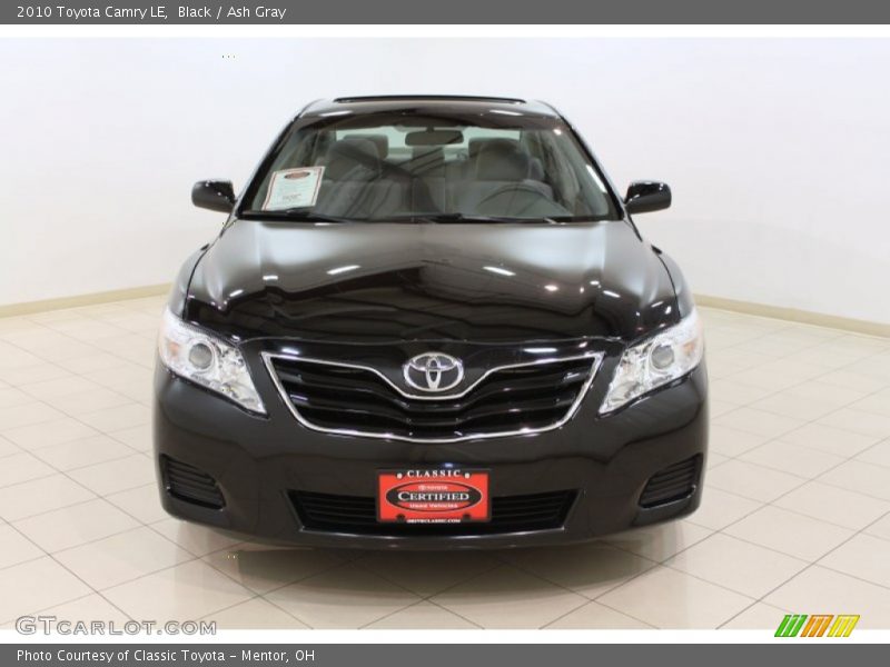 Black / Ash Gray 2010 Toyota Camry LE