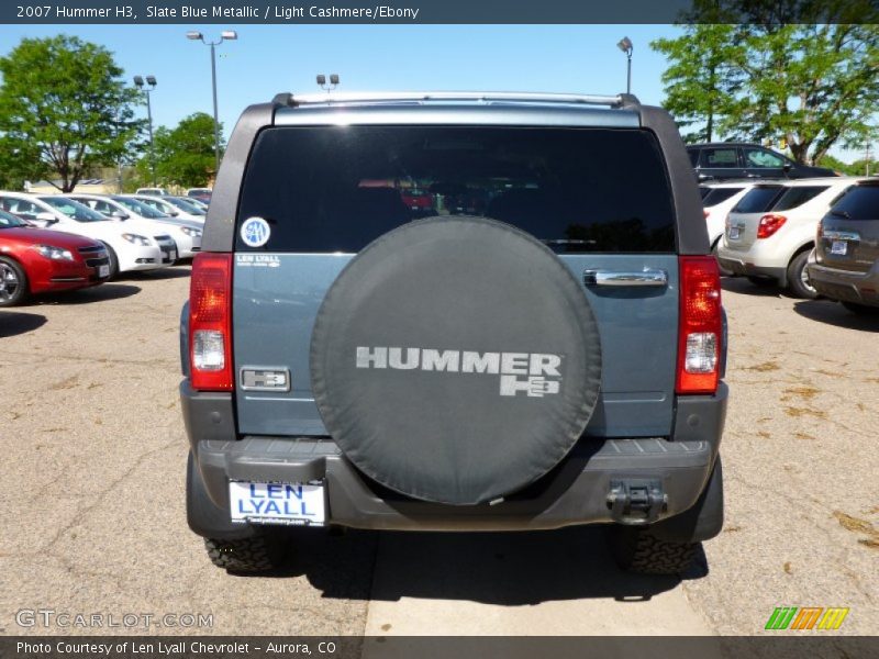 Slate Blue Metallic / Light Cashmere/Ebony 2007 Hummer H3