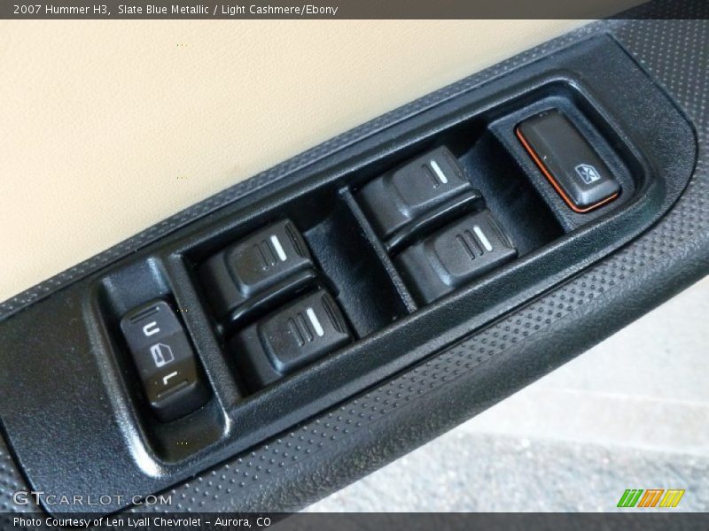 Slate Blue Metallic / Light Cashmere/Ebony 2007 Hummer H3