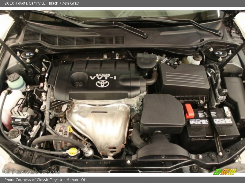 Black / Ash Gray 2010 Toyota Camry LE