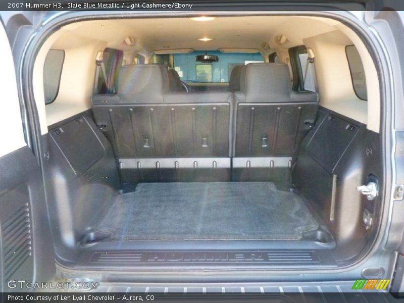 Slate Blue Metallic / Light Cashmere/Ebony 2007 Hummer H3