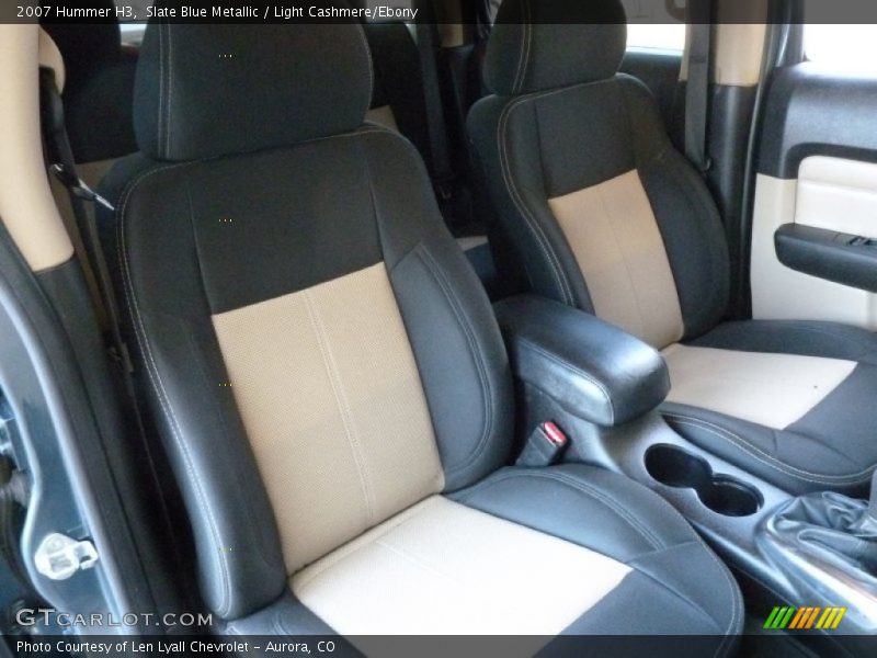 Slate Blue Metallic / Light Cashmere/Ebony 2007 Hummer H3