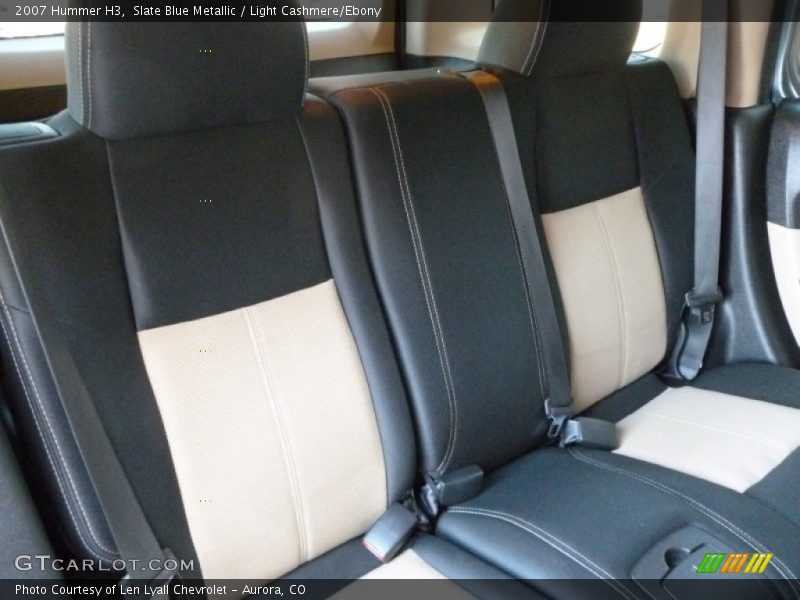 Slate Blue Metallic / Light Cashmere/Ebony 2007 Hummer H3
