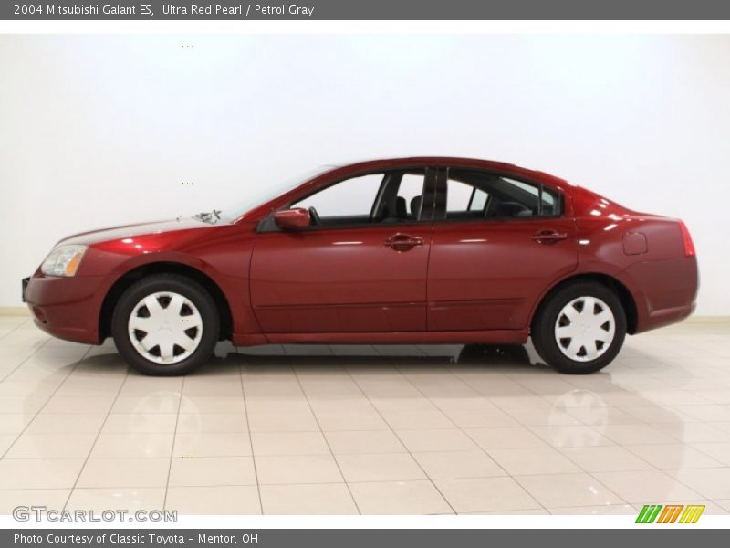 Ultra Red Pearl / Petrol Gray 2004 Mitsubishi Galant ES